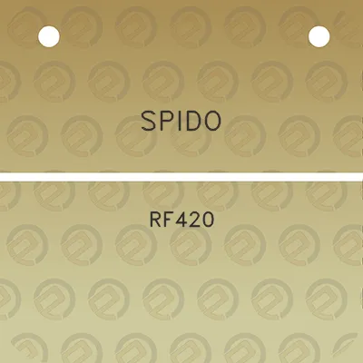 spido-rf420