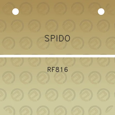 spido-rf816