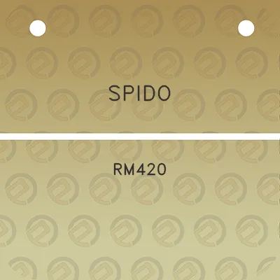 spido-rm420