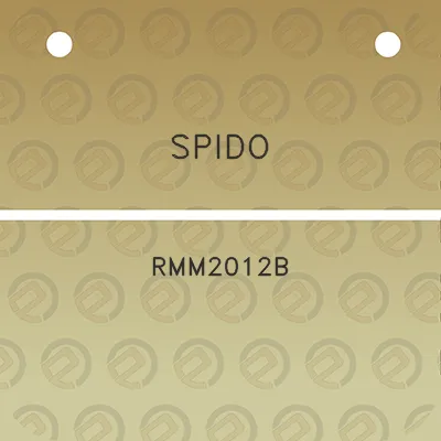 spido-rmm2012b