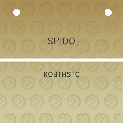 spido-robthstc