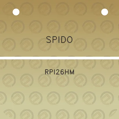 spido-rpi26hm