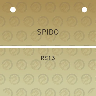 spido-rs13