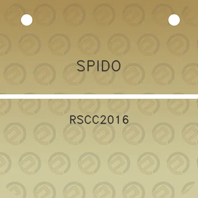 spido-rscc2016