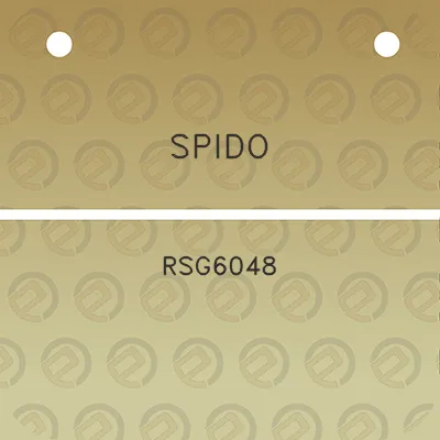 spido-rsg6048