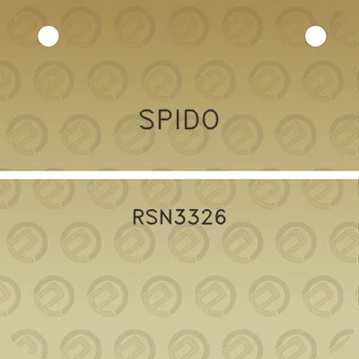 spido-rsn3326