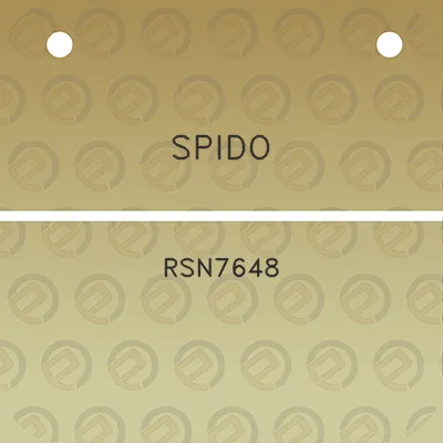 spido-rsn7648