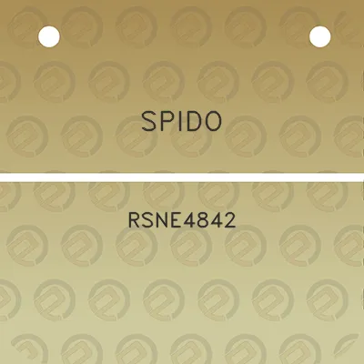 spido-rsne4842