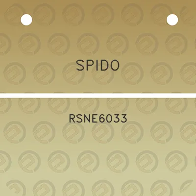 spido-rsne6033