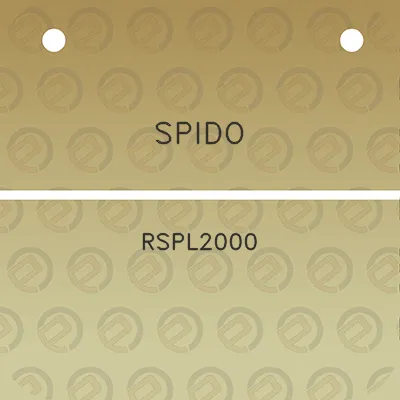 spido-rspl2000