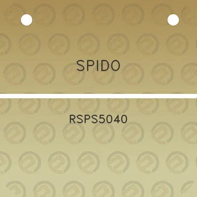 spido-rsps5040