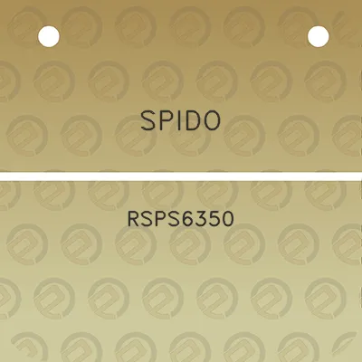 spido-rsps6350