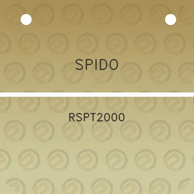 spido-rspt2000