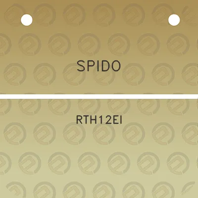 spido-rth12ei