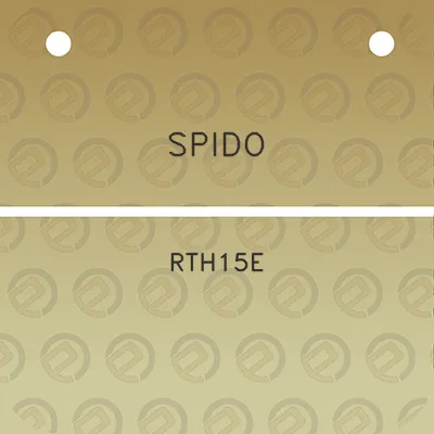 spido-rth15e