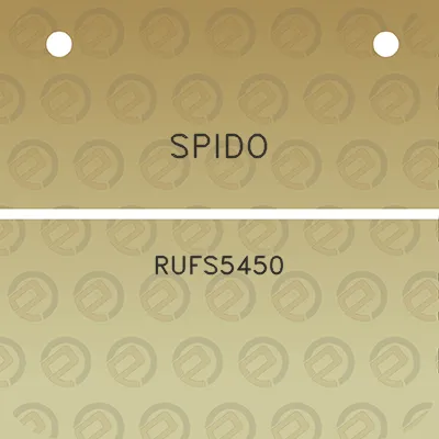 spido-rufs5450