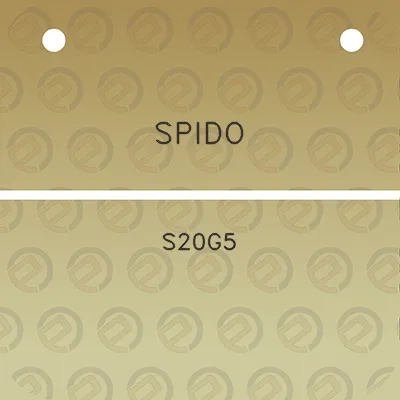 spido-s20g5