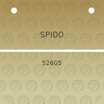 spido-s26g5