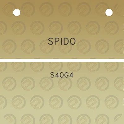 spido-s40g4