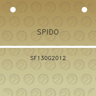 spido-sf130g2012