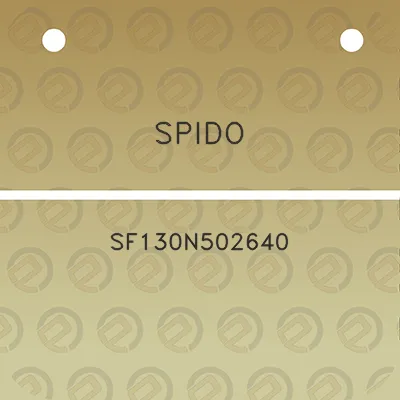 spido-sf130n502640