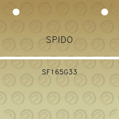 spido-sf165g33