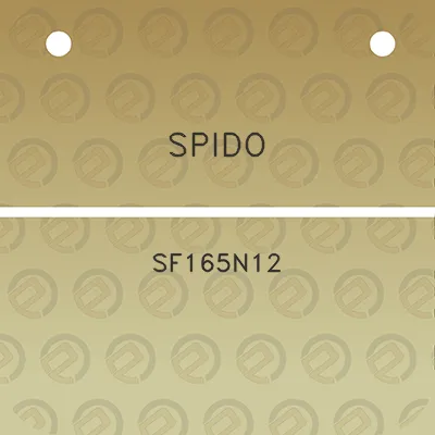 spido-sf165n12