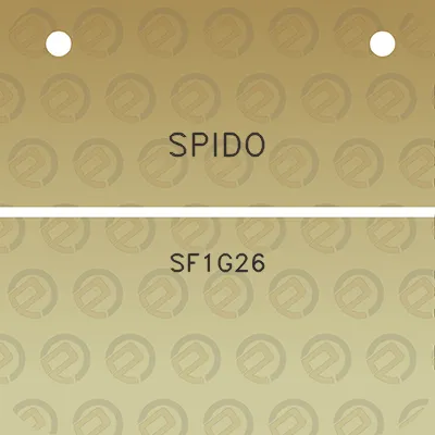 spido-sf1g26