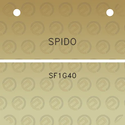 spido-sf1g40