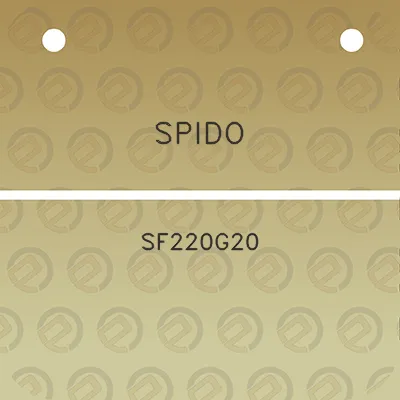 spido-sf220g20