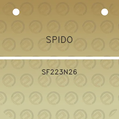 spido-sf223n26