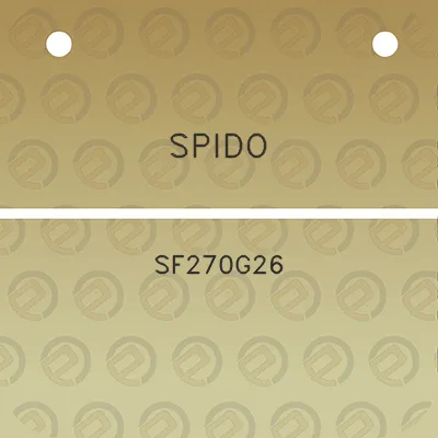 spido-sf270g26