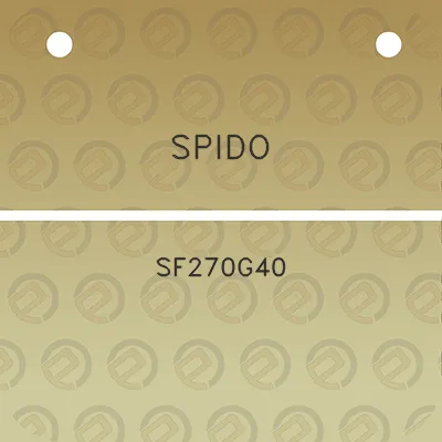 spido-sf270g40