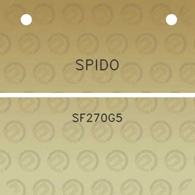 spido-sf270g5