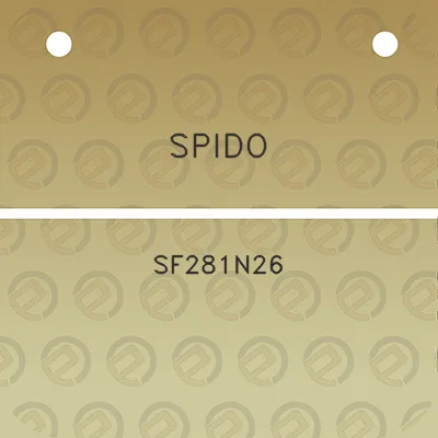 spido-sf281n26