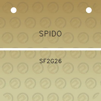 spido-sf2g26