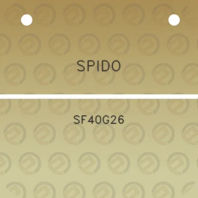 spido-sf40g26