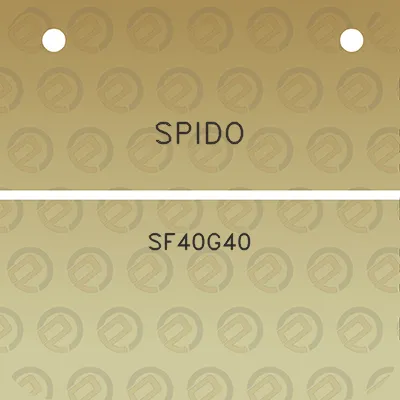 spido-sf40g40