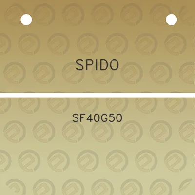 spido-sf40g50