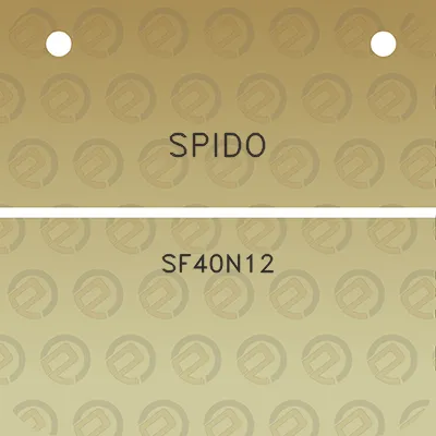 spido-sf40n12