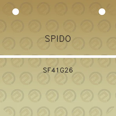 spido-sf41g26