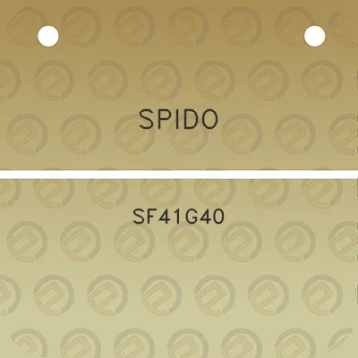 spido-sf41g40