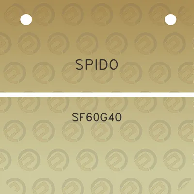 spido-sf60g40