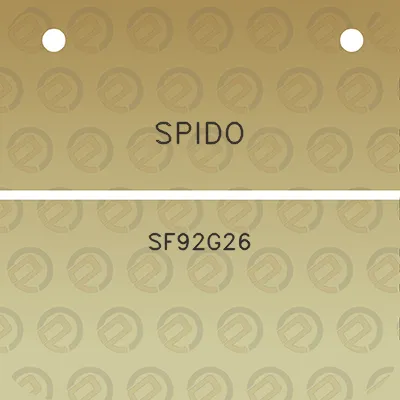 spido-sf92g26