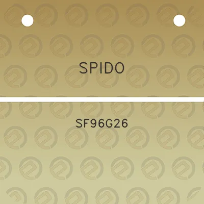 spido-sf96g26