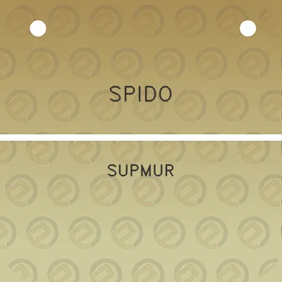 spido-supmur