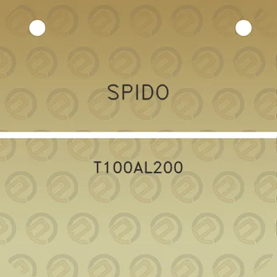 spido-t100al200