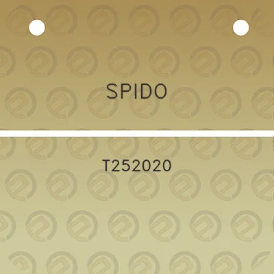 spido-t252020