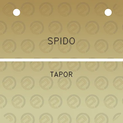 spido-tapor