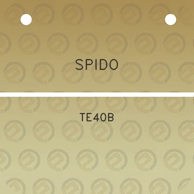 spido-te40b